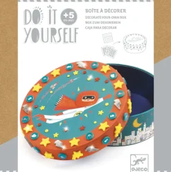 Djeco Art / Craft|Age 7 & 8^DIY Superhero Trinket Box Kit