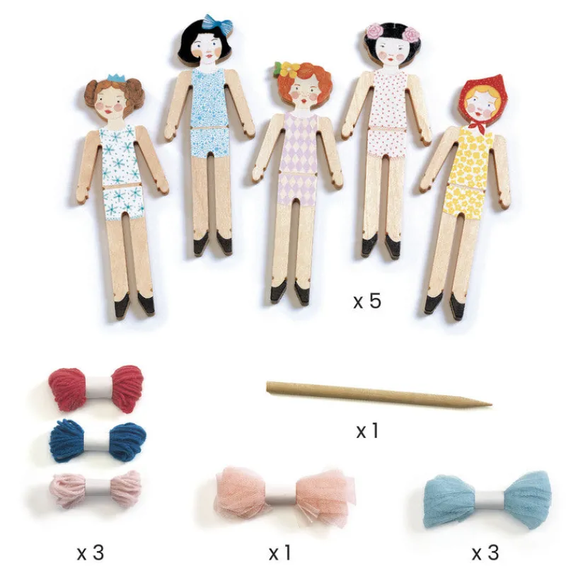 Djeco Dolls|Dolls^Do It Yourself Sweet Night Dolls