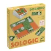 Djeco Wooden Puzzles|Games^Dogmino Patience Game (40 Challenges)