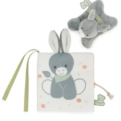 Kaloo Soft Toys|Rattles / Clutching^Donkey Soft Book