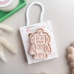 Play Sense Sensory Play|Age 7 & 8^Eco Playdough Stamp | Dipsy Robot