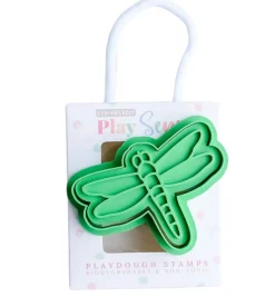 Play Sense Age 7 & 8|Age 5 & 6^Eco Playdough Stamp | Insects: Dragon Fly