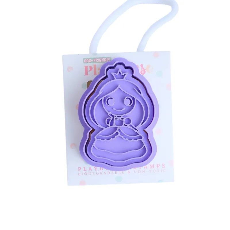 Play Sense Sensory Play|Age 7 & 8^Eco Playdough Stamp | Princess