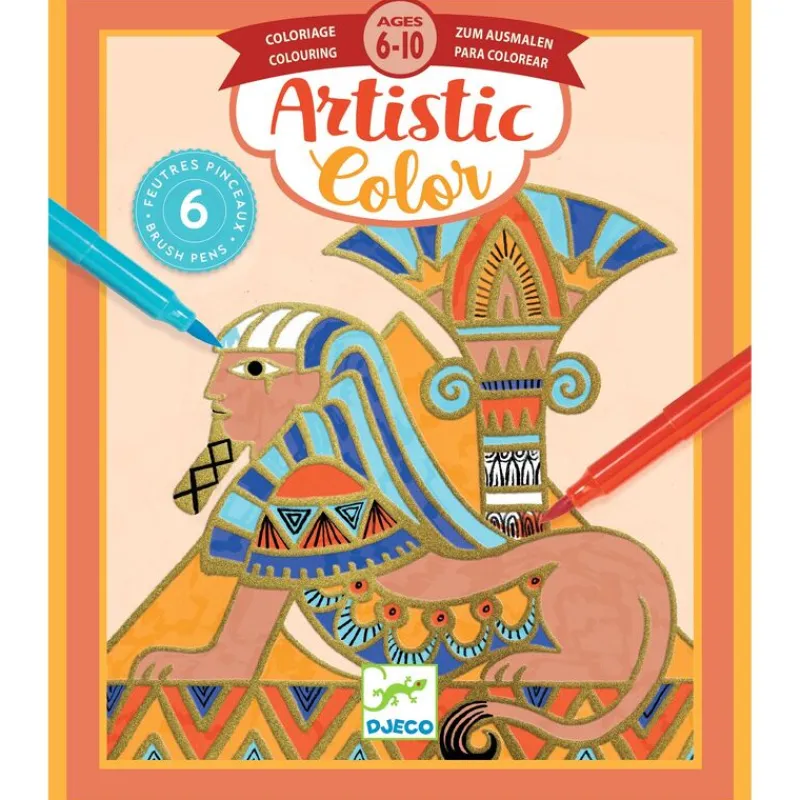 Djeco Art / Craft|Age 9 & 10^Egypt Artistic Colour