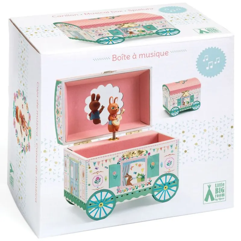 Djeco Musical / Auditory|Age 7 & 8^Enchanted Caravan Music Box