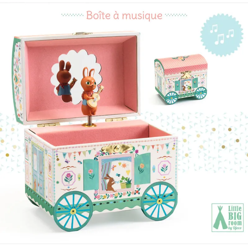 Djeco Musical / Auditory|Age 7 & 8^Enchanted Caravan Music Box