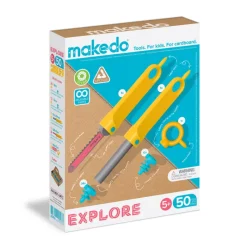 Makedo Stem Toys|Construction^EXPLORE | Cardboard Construction Kit