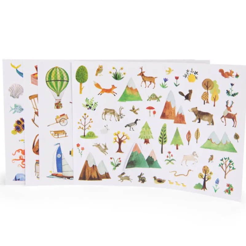 Moulin Roty Stickers / Transfers|Stationery^Explorer Sticker Pack 154