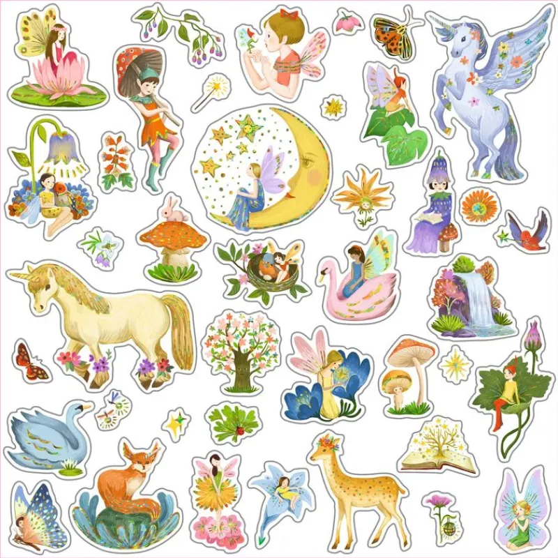 Djeco Stickers / Transfers|Art / Craft^Fantasy Stickers