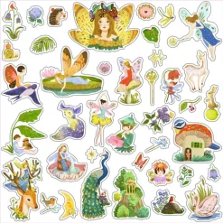 Djeco Stickers / Transfers|Art / Craft^Fantasy Stickers