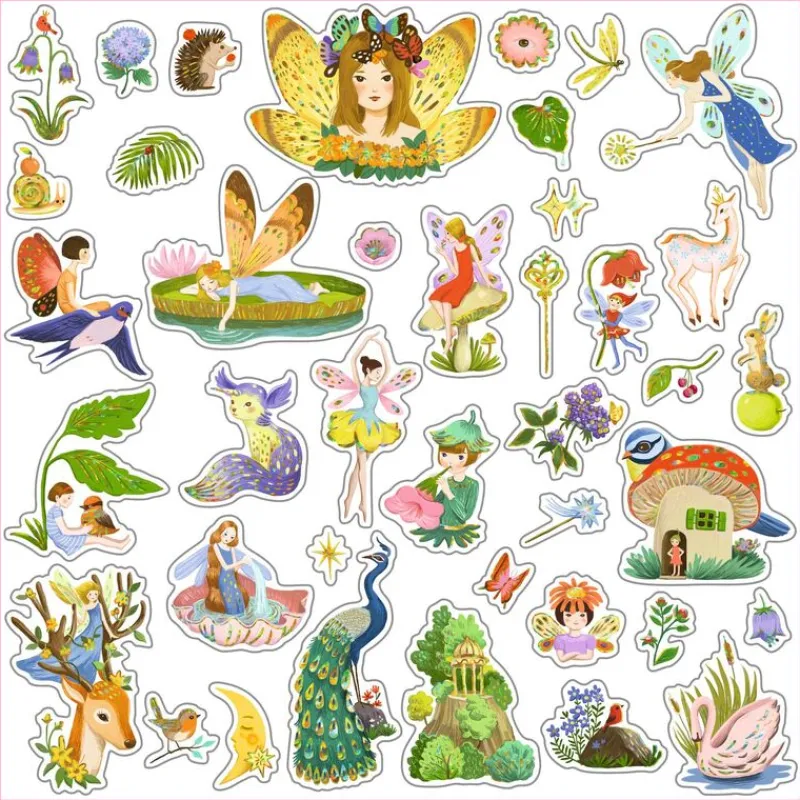 Djeco Stickers / Transfers|Art / Craft^Fantasy Stickers
