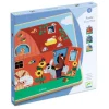 Djeco Wooden Puzzles|Early Learning^Farm Barnyard Puzzle | Wooden