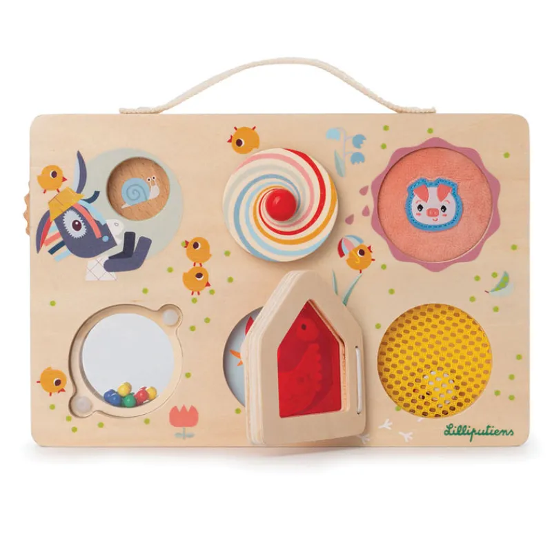 Lilliputiens Activity Toys|Age 1^Farm Discovery Board