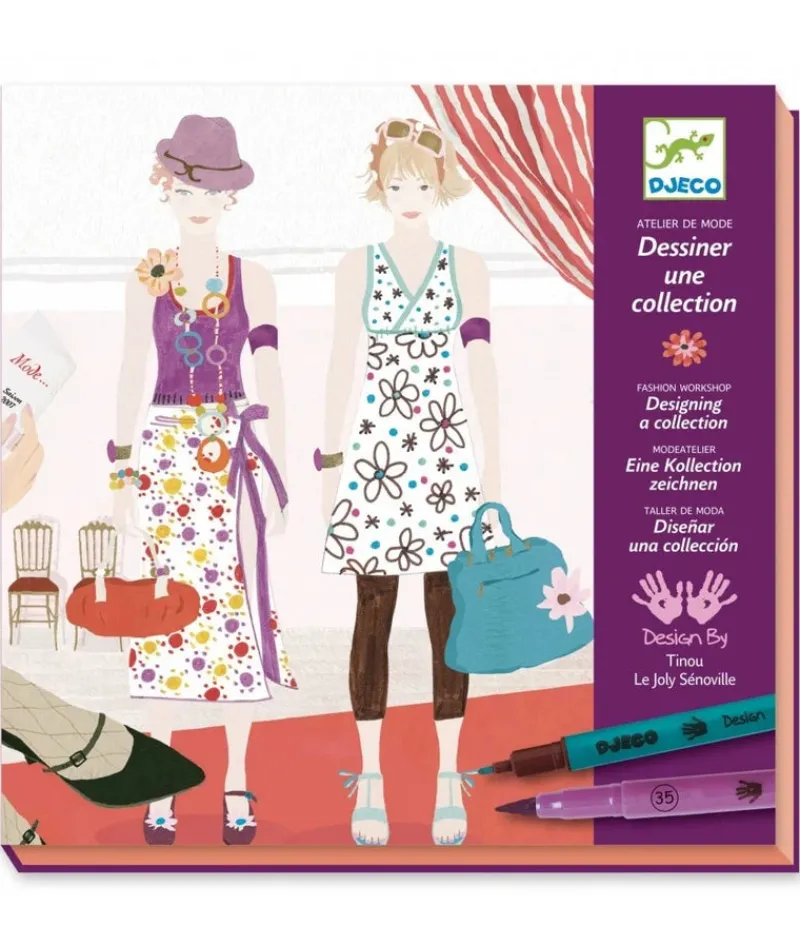 Djeco Art / Craft|Teenager^Fashion Workshop - Design a Collection