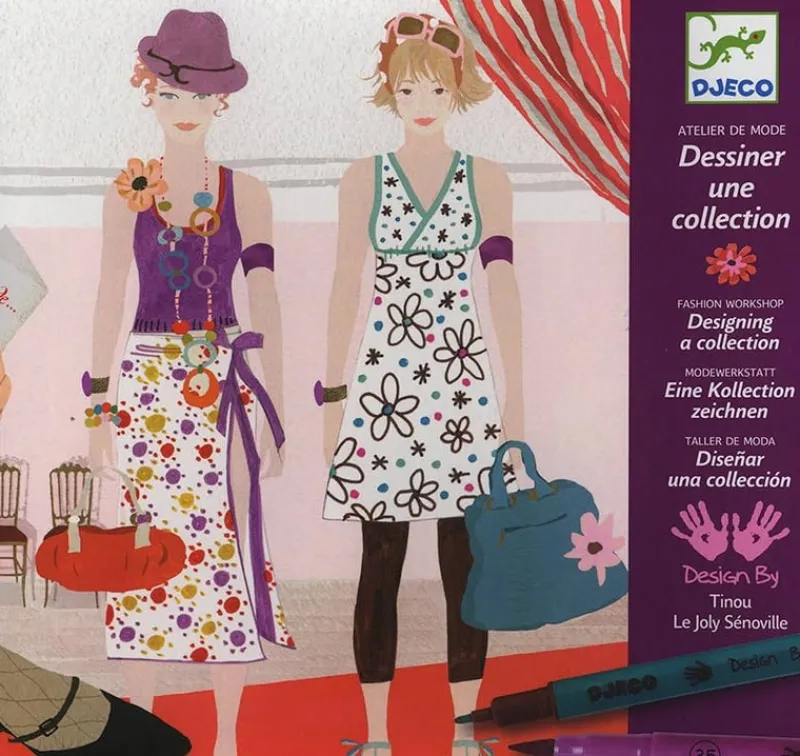 Djeco Art / Craft|Teenager^Fashion Workshop - Design a Collection