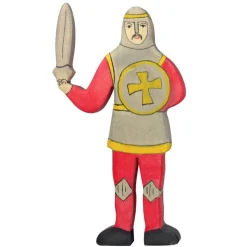 Holztiger Small World Play^Fighting Knight Red - 80252