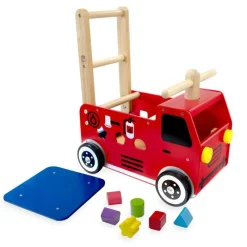 I'm Toy Early Learning|Stacking / Sorting^Fire Engine Walker | Ride-On | Sorter