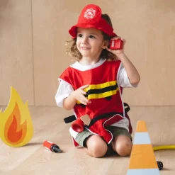 Plan Toys Role Play|Age 4^Fire Fighter Play Set