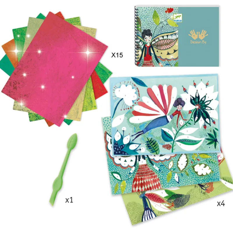 Djeco Art / Craft|Teenager^Firefly Foil Craft Activity Kit