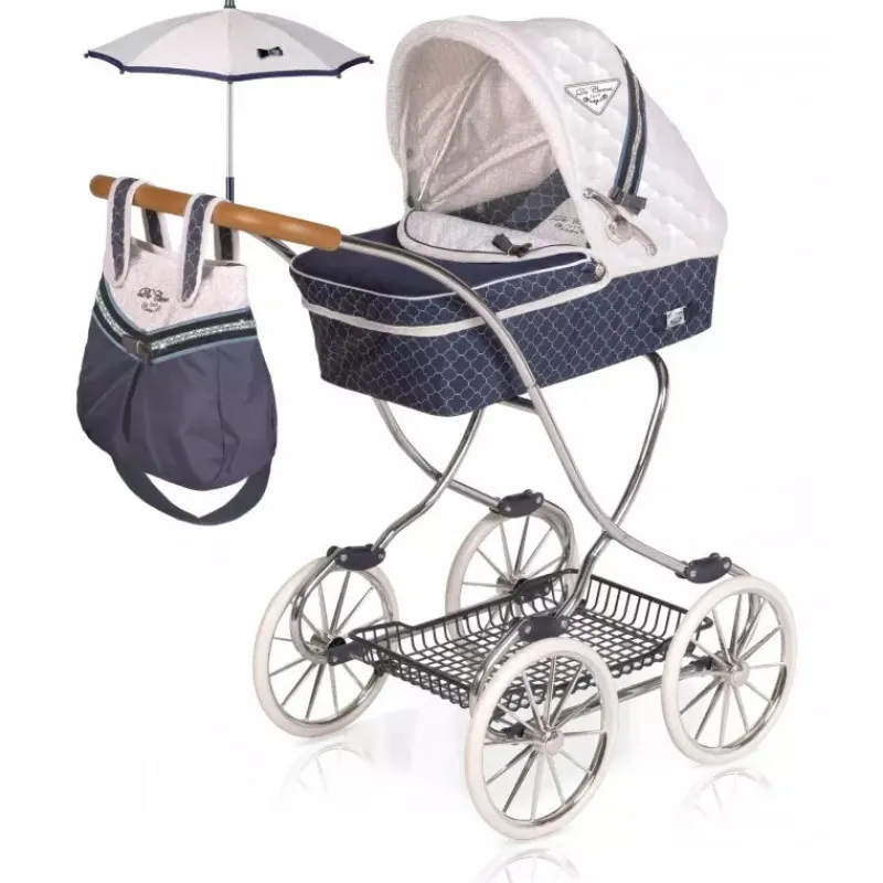 DeCuevas Prams Spain Role Play|Dolls^Folding Doll Pram - Navy