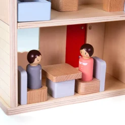 Bigjigs Toys Small World Play|Role Play^Folding Dollhouse | Car | Furniture