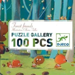 Djeco Jigsaws / Puzzles|Age 7 & 8^Forest Friends Gallery Puzzle + Poster