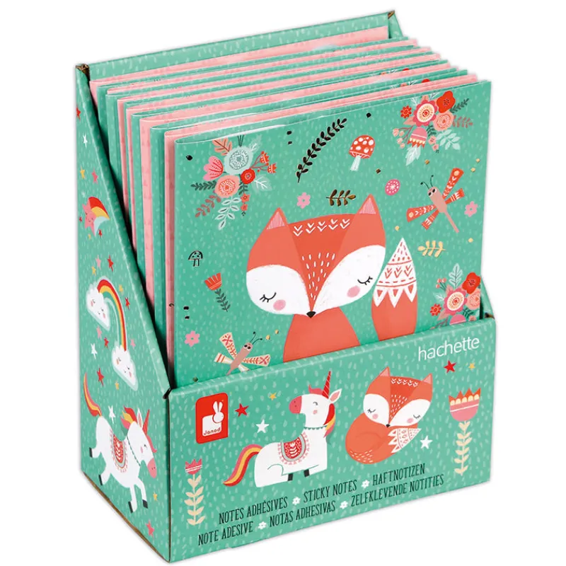 Janod Stationery|Age 9 & 10^Fox Sticky Notes Set