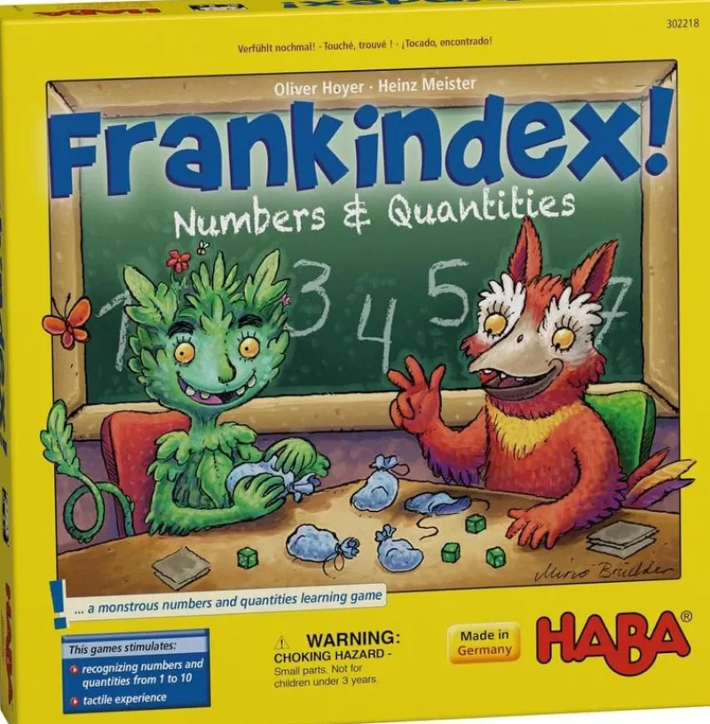 Haba Games|Age 7 & 8^Frankindex! Numbers | Quantities