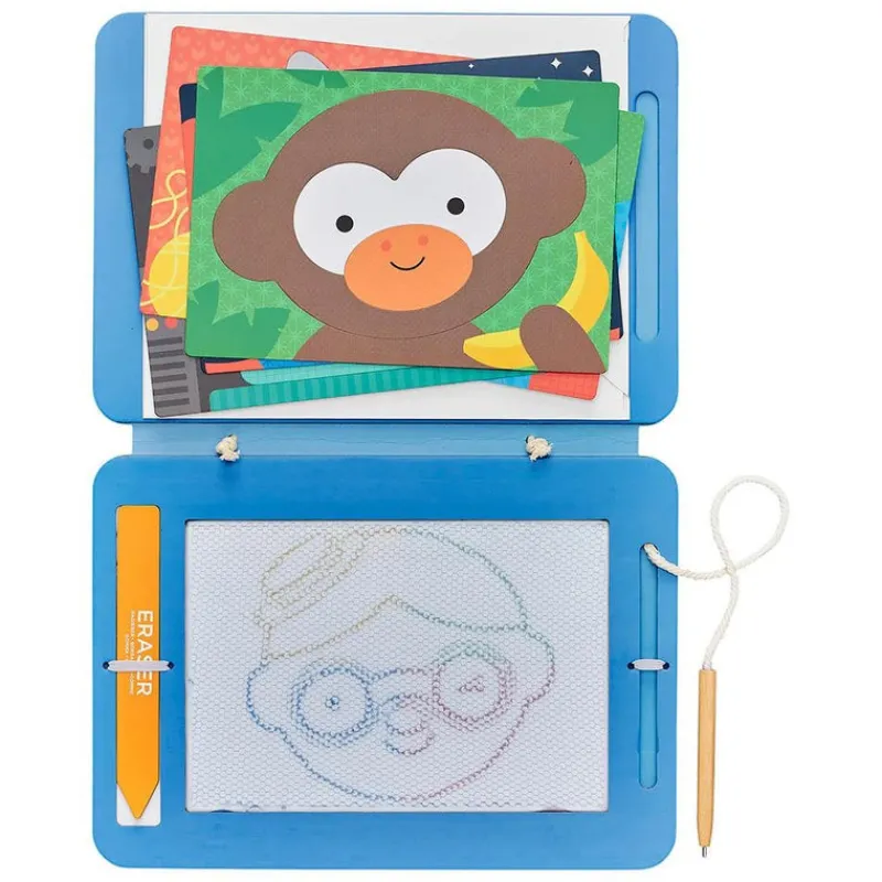 Petit Collage Art / Craft|Age 5 & 6^Funny Faces Magic Sketch