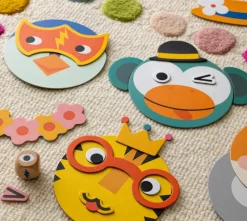 Petit Collage Games|Age 7 & 8^Funny Faces Match-up Game