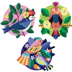 Djeco Art / Craft|Age 9 & 10^Glitter and Gems Craft Kit