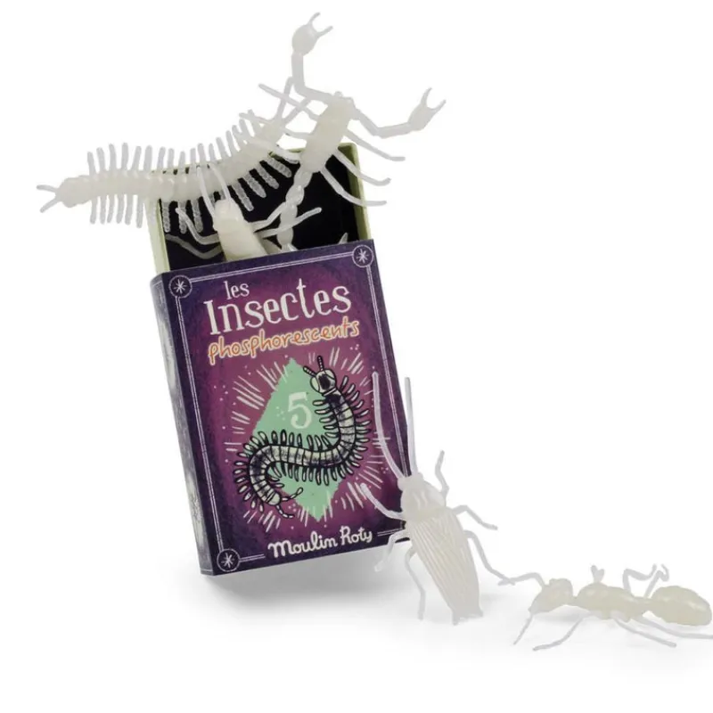 Moulin Roty Age 7 & 8|Age 5 & 6^Glow in the Dark Insects