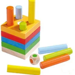 Haba Games|Hammer / Lace^- Quantities Pegging Game