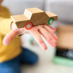 Waytoplay Waytoplay Track Sets|Wooden Vehicles^Highway Car Edition