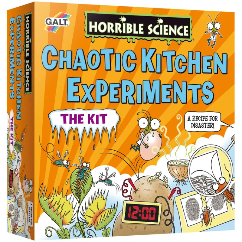 Galt Stem Toys^Horrible Science Chaotic Kitchen Experiments Set