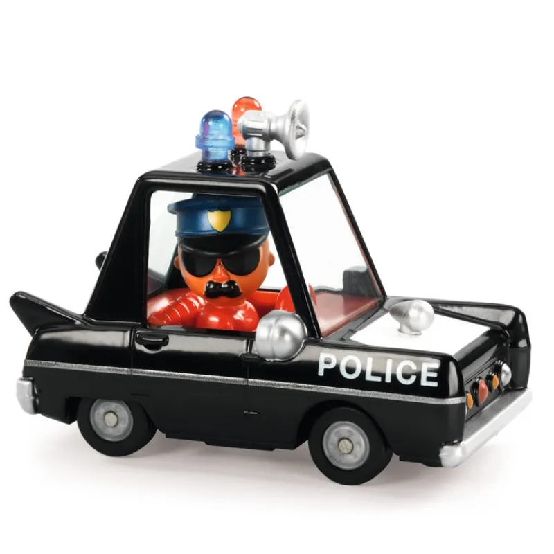 Djeco Vehicles / Cars / Trucks|Cars / Trains / Planes^Hurry Police | Crazy Motors