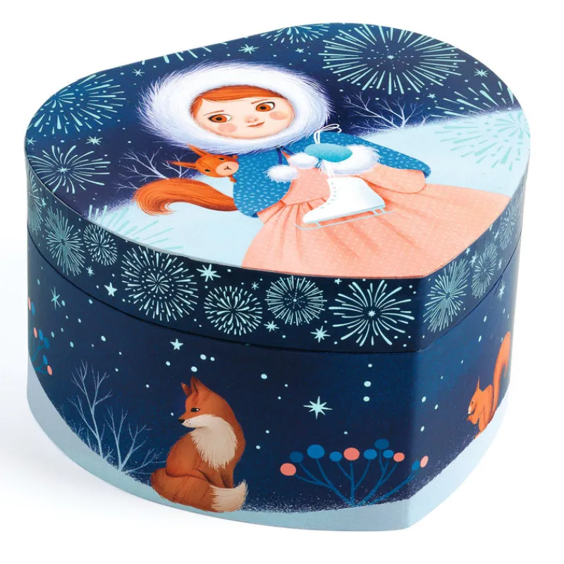Djeco Musical / Auditory|Age 7 & 8^Ice Skater Music Box