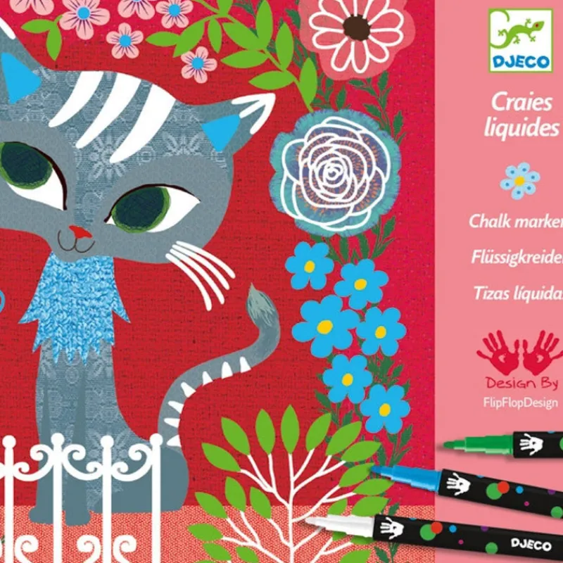 Djeco Art / Craft|Age 9 & 10^In my Garden - Chalk Marker Craft