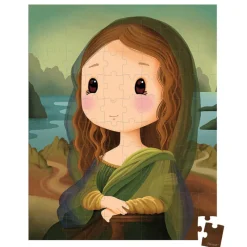 Janod Age 9 & 10|Age 7 & 8^Inspired by Leonardo Da Vinci Case Puzzle