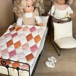 Egmont Toys Dolls|Dolls^Iron Doll Bed with Bedding