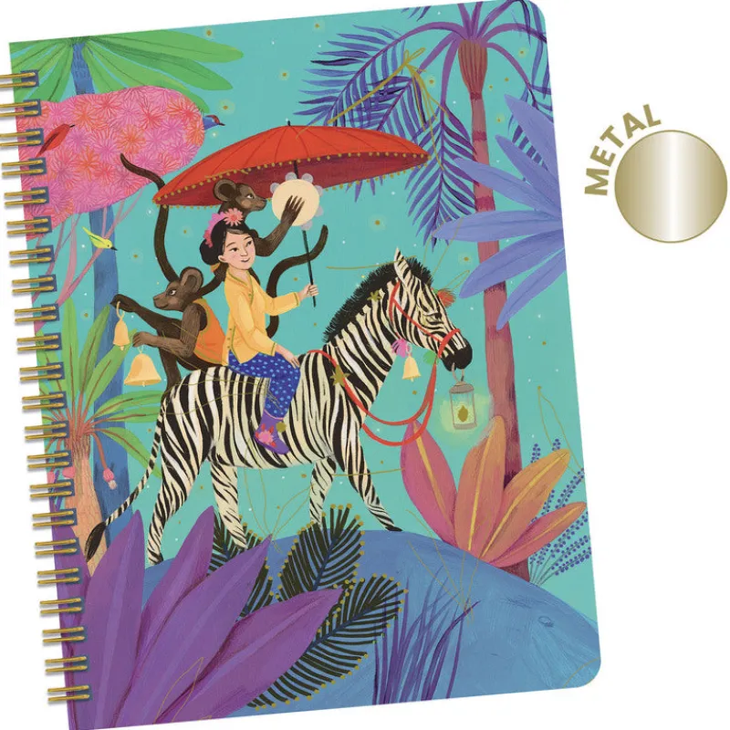 Djeco Stationery|Art / Craft^Judith Spiral Notebook