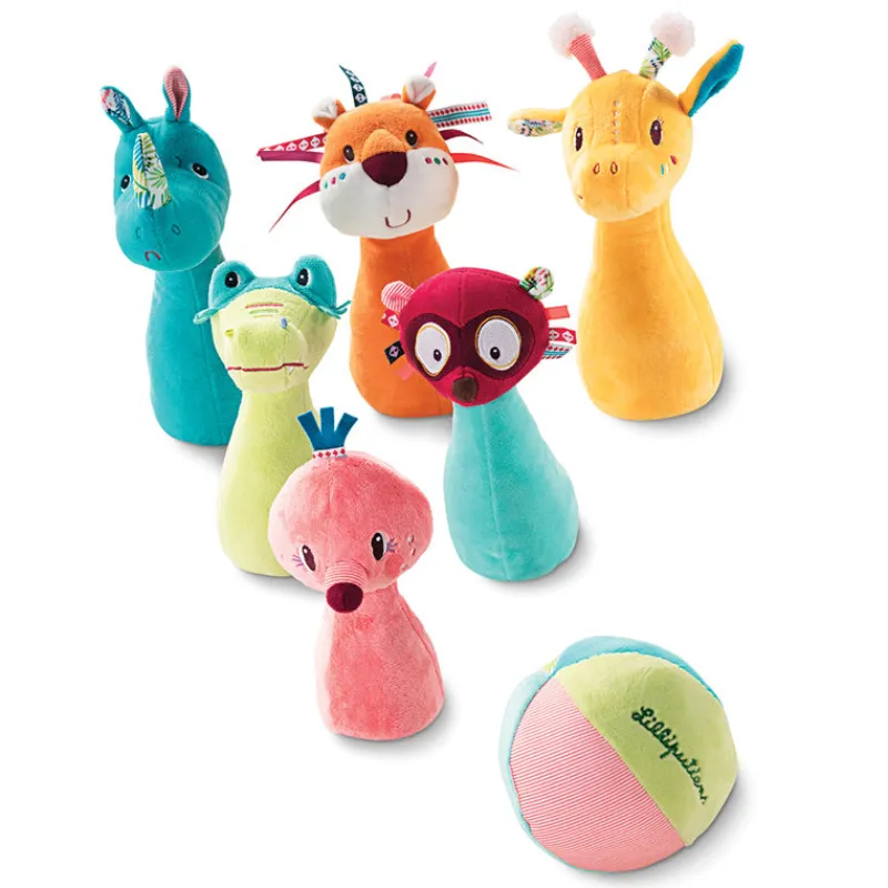 Lilliputiens Games|Soft Toys^Jungle Bowling