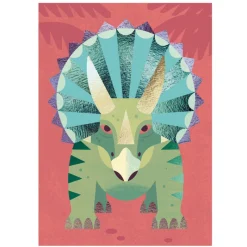 Djeco Art / Craft|Age 9 & 10^Jurassic Foil Pictures Craft Kit