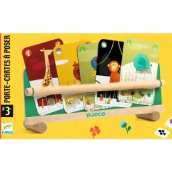 Djeco Age 7 & 8|Age 5 & 6^Kids Standing Playing Card Holder