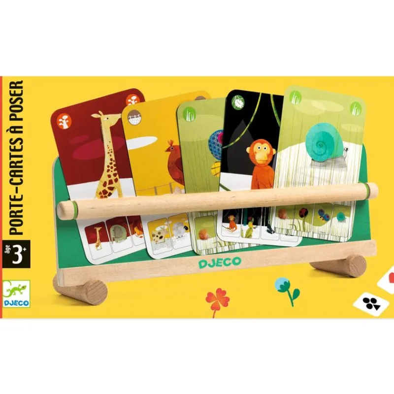 Djeco Age 7 & 8|Age 5 & 6^Kids Standing Playing Card Holder