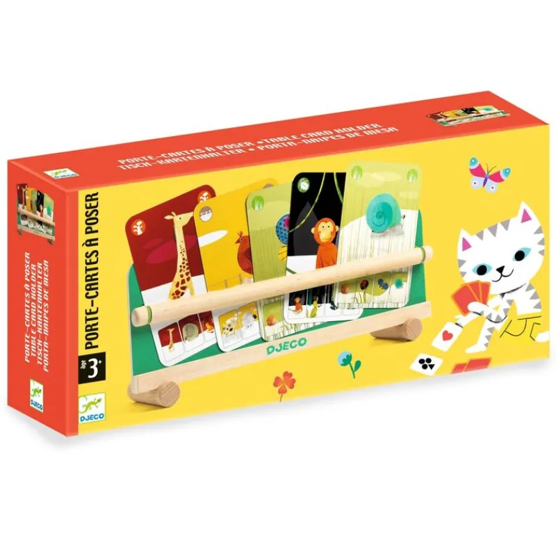 Djeco Age 7 & 8|Age 5 & 6^Kids Standing Playing Card Holder