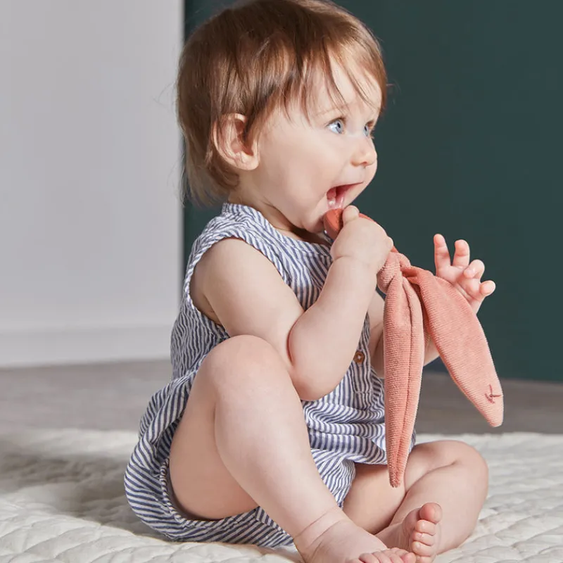 Kaloo Sensory Play|Comforters^Lapinoo Rabbit Teether Terracotta