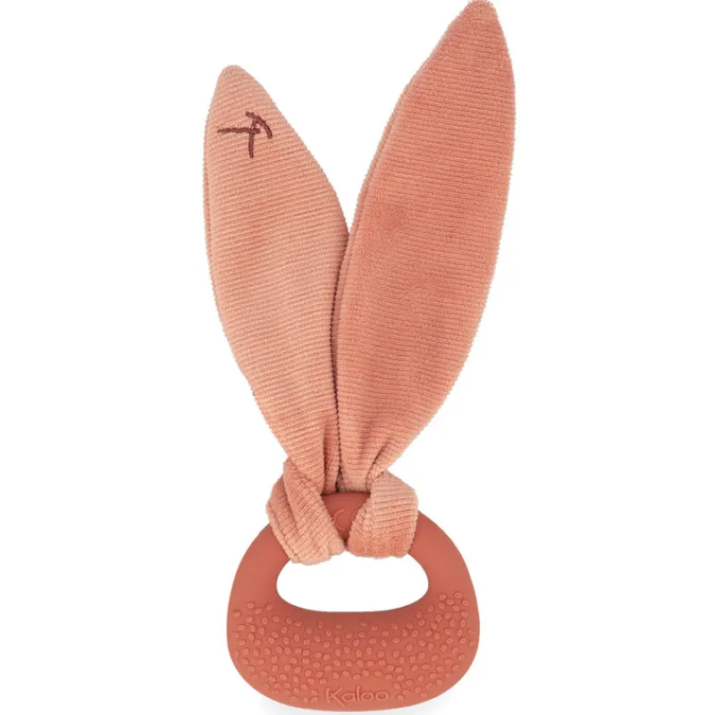Kaloo Sensory Play|Comforters^Lapinoo Rabbit Teether Terracotta
