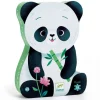 Djeco Age 4|Age 3^Leo Panda Silhouette Puzzle