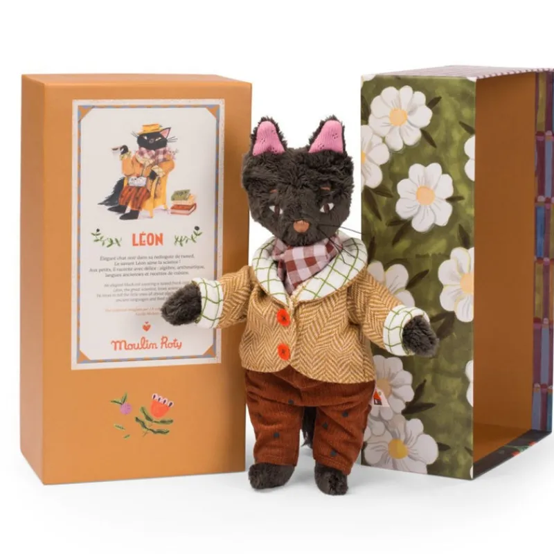 Moulin Roty Soft Toys|Age 4^Leon the Cat